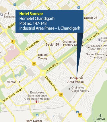 Hotel Sarovar, Industrial Phase, Chandigarh