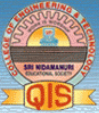 QIS College of Engineering & Technology, Ongole, Andhra Pradesh 