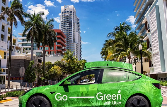 Uber Launches 'Uber Green' in Bengaluru, Offering Electric Vehicle Rides