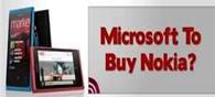 Microsoft to Buy Nokia? Wrong Move Say Analysts.