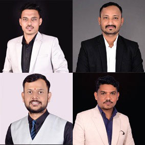 Digvijay Desai, Ramchandra Shewale, Sunil Sawant & Anan Chambhar,  Directors