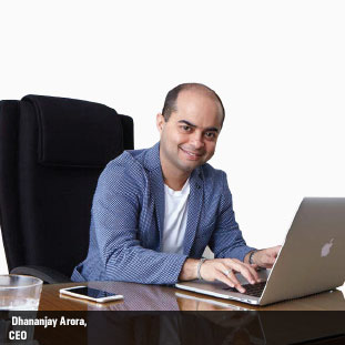 Dhananjay Arora,Founder & CEO