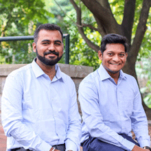 Nishanth Janadri & Gaurav Ranebennur,Co-Founders