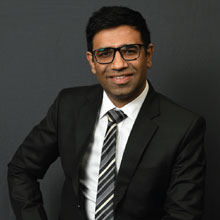 Prof. Rishi V.S. Aacharya,  Principal