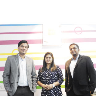 Prasad Prabhakar Sawan, Pratibha Sawant & Ramniwas Mourya,CEO & Managing Partner, Co-Founder & CTO & Co-Founder & CFO