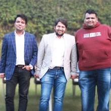 Parinay Itkan, Sugam Jain & Nisschal Jaain,Co-Founders