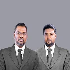 Haja Nazourudeen Vedambu & Mohamed Faizal Vedambu,Managing Partners