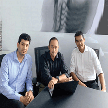 Nupin Pillai, Shashank Ananth & Arun Shukla, Co-Founders