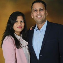 Pritam Kumar, Founder &, Sunita Jain, CEO