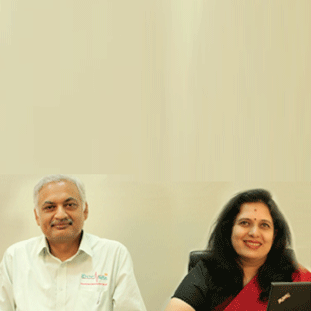 Samidha Garud & Bhupendra Chopra, Co-Founders.