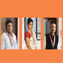KapilDev Pathak, Founder, Brinda Das, Co-Founder, & Kishore Nag, Co-Founder