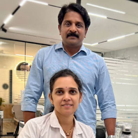Dr Vijay Reddy Venumuddala & Dr Anitha Reddy Venumuddala,  Founders