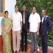 Jayashree Janakiraman, Dr Ranjith Karthekeyan, Dr Shyam Thangaraju, Venkatesa Ramanujan and Selvam Muniasamy, 