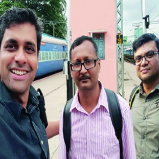 Sudip Chakraborrty, Sudhendu Kumar Basu, & Anirban Sen,Co-Founders 