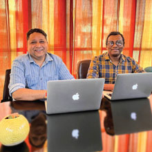 Amit Bharti, Founder &, Anoop Das, Co-Founder