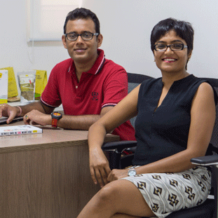 Vishnu Saraf, CEO & Co-Founder,Megha More, Co-Founder