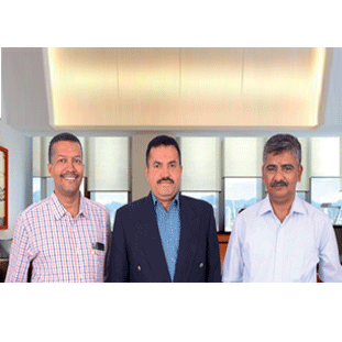 Athishesan G, Head - IT Solution Division,  G Venkatesan, Managing Partner,Raghunathan S, Parter & Head - Technical & Support