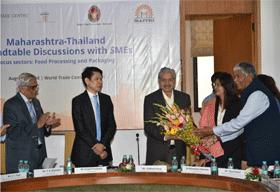 Maharashtra looks for Thailand's support in food, dairy processing and SME sectors, says Mr. Desai