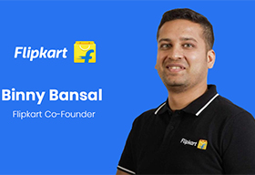 Flipkart Co-Founder Binny Bansal bid Goodbye to set off a New Startup Journey