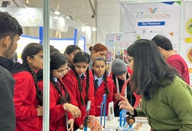 M3M Foundation Promotes Science Education at India International Science Fest