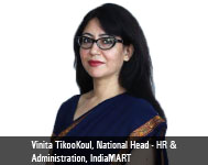 By Vinita TikooKoul, National Head - HR & Administration, IndiaMART 
