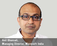 Anil Bhansali, Managing Director, Microsoft India (R&D)