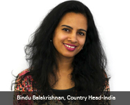 Bindu Balakrishnan, Country Head-India, DCMN