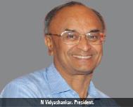 M N Vidyashankar, President, IESA