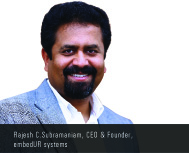 Rajesh Subramaniam, Founder & CEO, embedUR