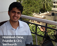 Hrishikesh Datar, Founder & CEO, Vakilsearch