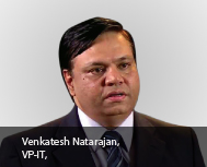 Venkatesh Natarajan, VP-IT, Ashok Leyland