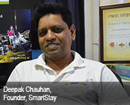Deepak Chauhan, Founder, Smartstay.in