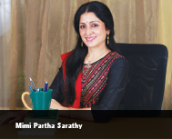 Mimi Partha Sarathy, Managing Director, Sinhasi Consultants 