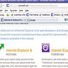 Internet Explorer 8 Beta released
