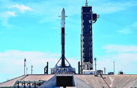 SpaceX Launches Tata's made-in-India Military-Grade Satellite into Orbit