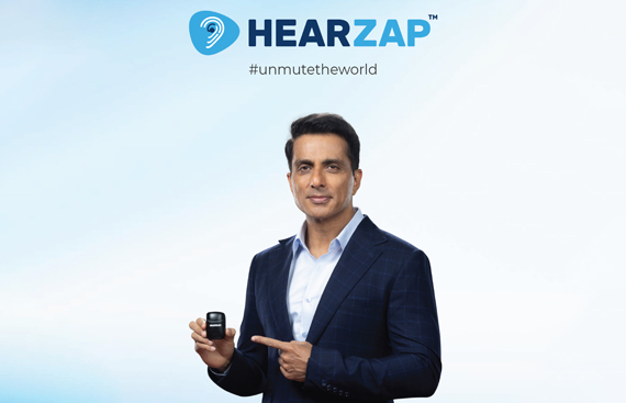 Hearzap India appoints Actor Sonu Sood as 'Cause Ambassador' for Hearing Health