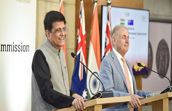 India-Australia agree to further improve bilateral trade relations 