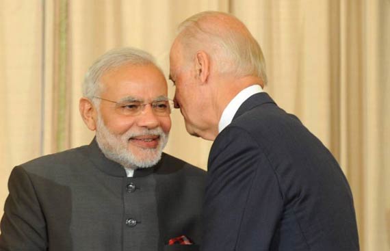 Biden calls US Indian Relationship Cordial