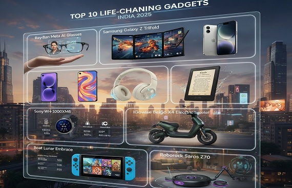 Top 10 Life Changing Gadgets That Arrived in India 2025