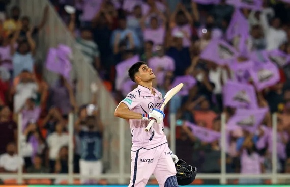 IPL 2023: Bhuvneshwar's fifer restricts GT to 188/9 after Gill's maiden ton IPL 2023: Bhuvneshwar's fifer restricts GT to 188/9 after Gill's maiden ton