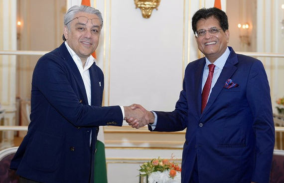 Piyush Meets Global CEOs in Paris to Boost EV & Renewable Energy Investments