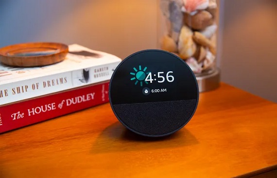 Amazon Echo Spot Now in India Customizable Smart Alarm Clock