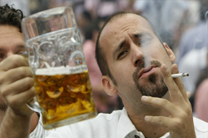 High Cigarette Tax Also Makes People Drink Less