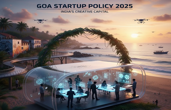 Goa Targets 1,000 Startups, 10,000 Jobs Under New Policy