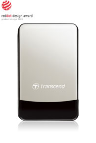 Transcend's StoreJet hard drives receive 2009 Red Dot Award