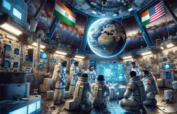 : NASA and ISRO Forge Alliance: Joint Endeavor in Building a Collaborative Space Station