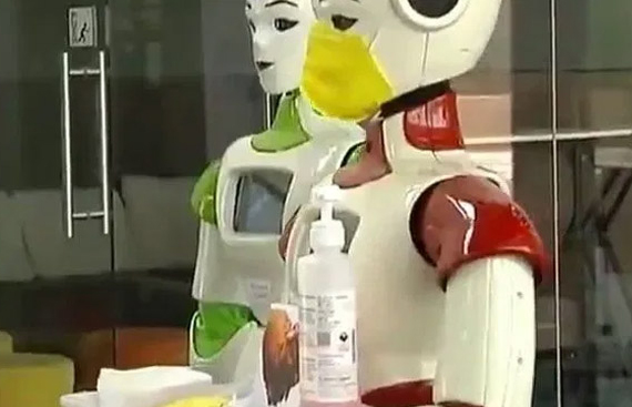 Robo screening in B'luru hospital to protect healthcare warriors
