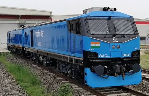 Alstom's 12K HP e-loco cleared to run freight trains at 120 kmph