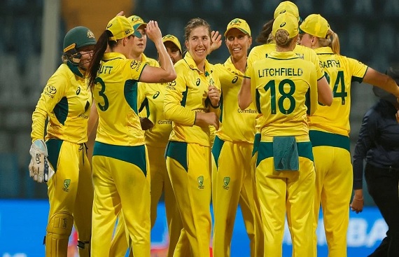 Litchfield's Ton Powers Australia Record 190-run ODI Victory against India
