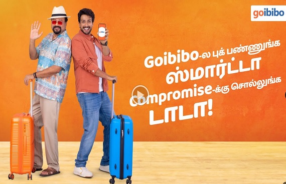 Goibibo Adds Star Power to Its Roaster of Brand Ambassadors with Dynamic Duo Kalidas-Jayaram